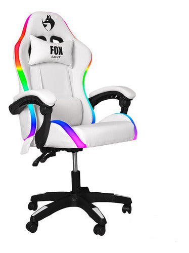 Cadeira Gamer Fox Racer Nordic Branca VZ0005
