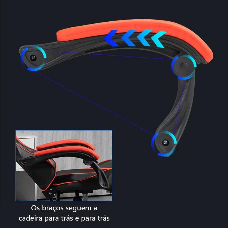 Cadeira Gamer Fortt Trieste Branca – VZ0001