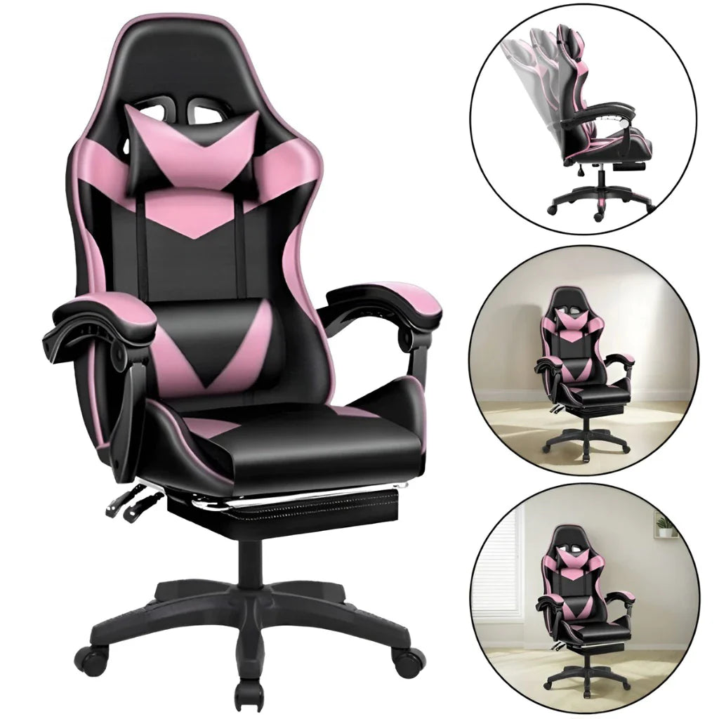 Cadeira Gamer Fortt Trieste Rosa – CGF002-B