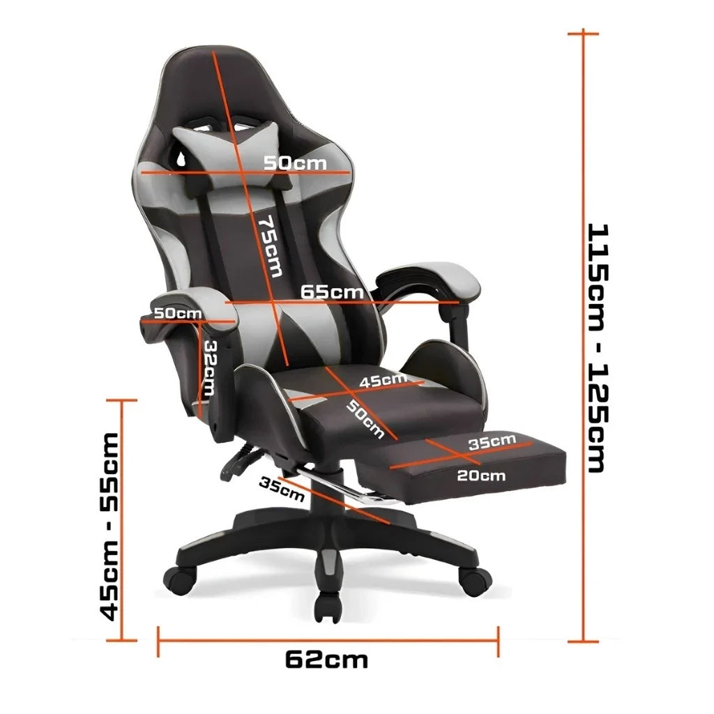 Cadeira Gamer Fortt Trieste Vermelha – CGF002-B