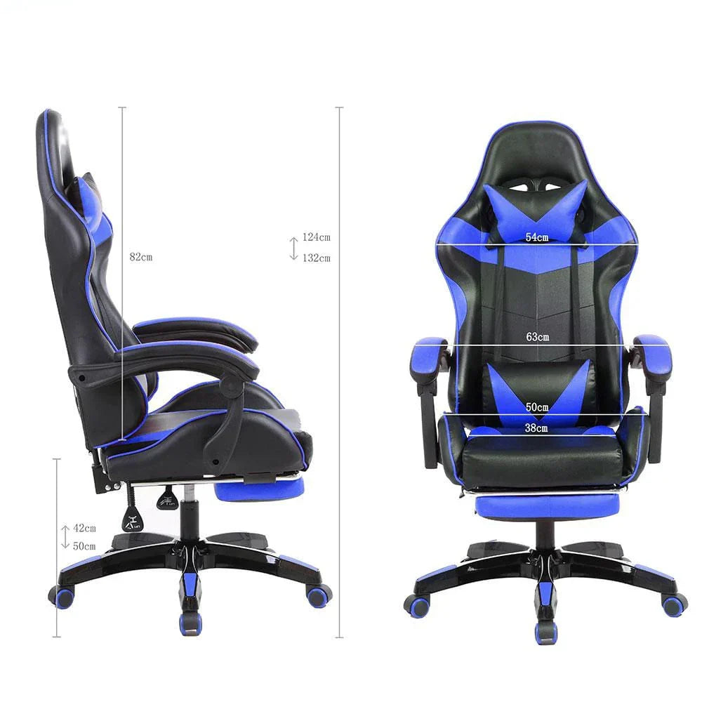 Cadeira Gamer Fortt Trieste Azul – VZ0002