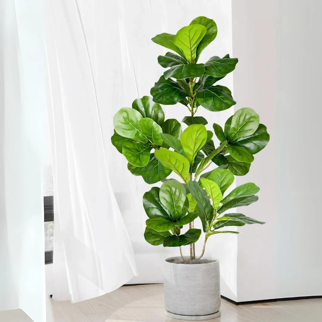 Planta Artificial Ficus para Decoração - sem vaso