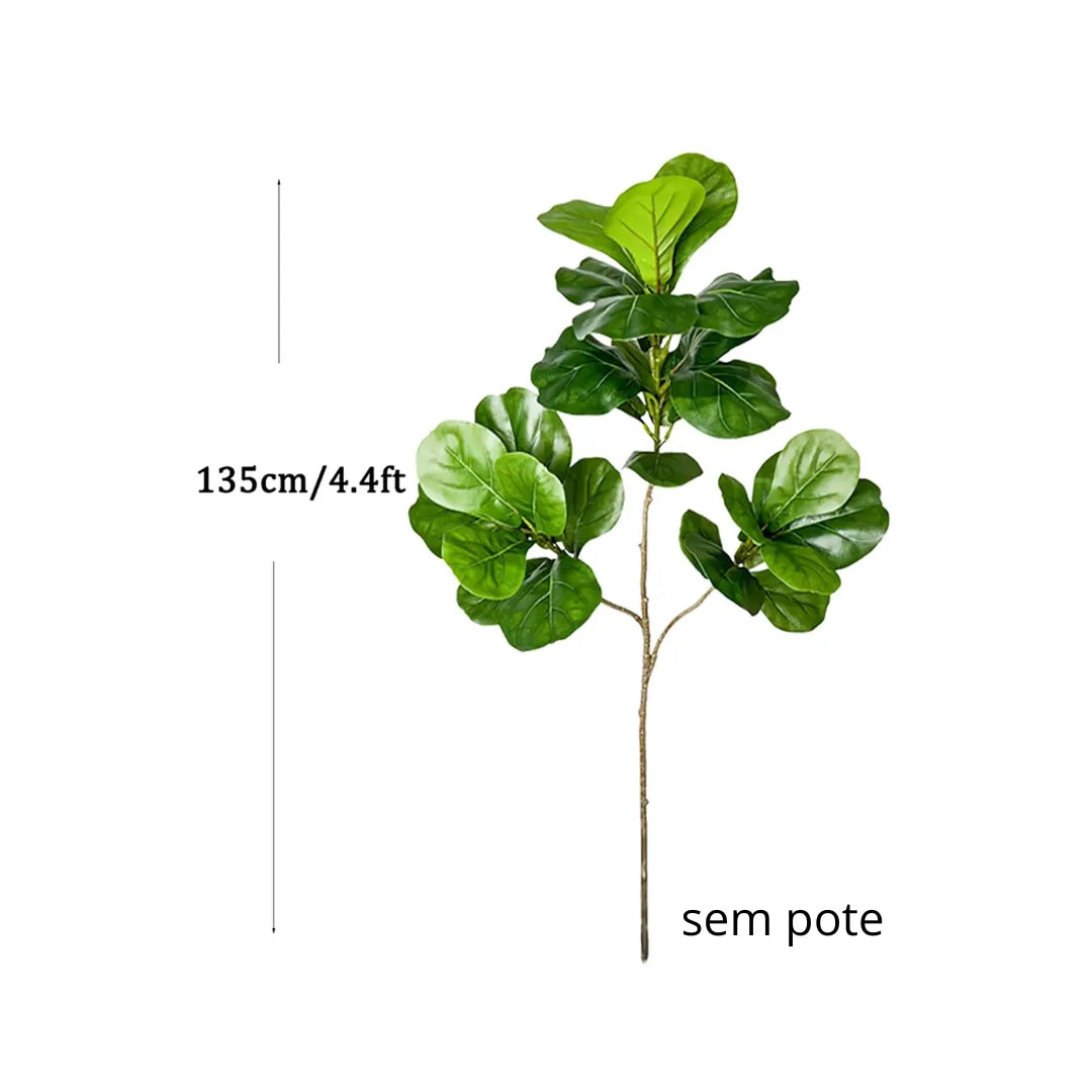 Planta Artificial Ficus para Decoração - sem vaso
