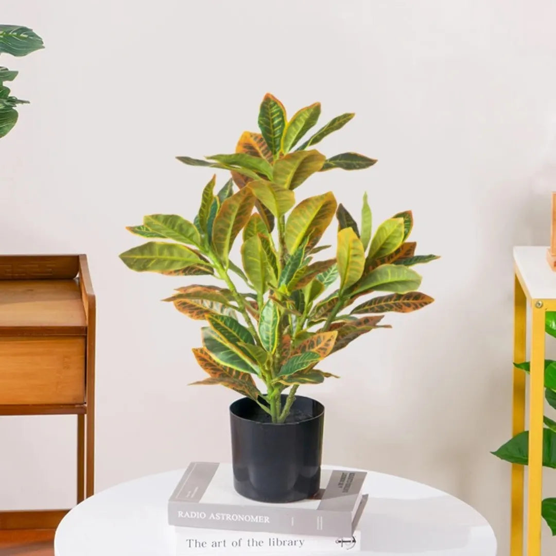 Planta Artificial Ficus Tropical para Decoração - sem vaso