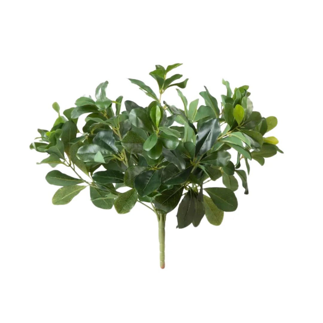 Planta Artificial Folhagem de Ligustro Realista - sem vaso