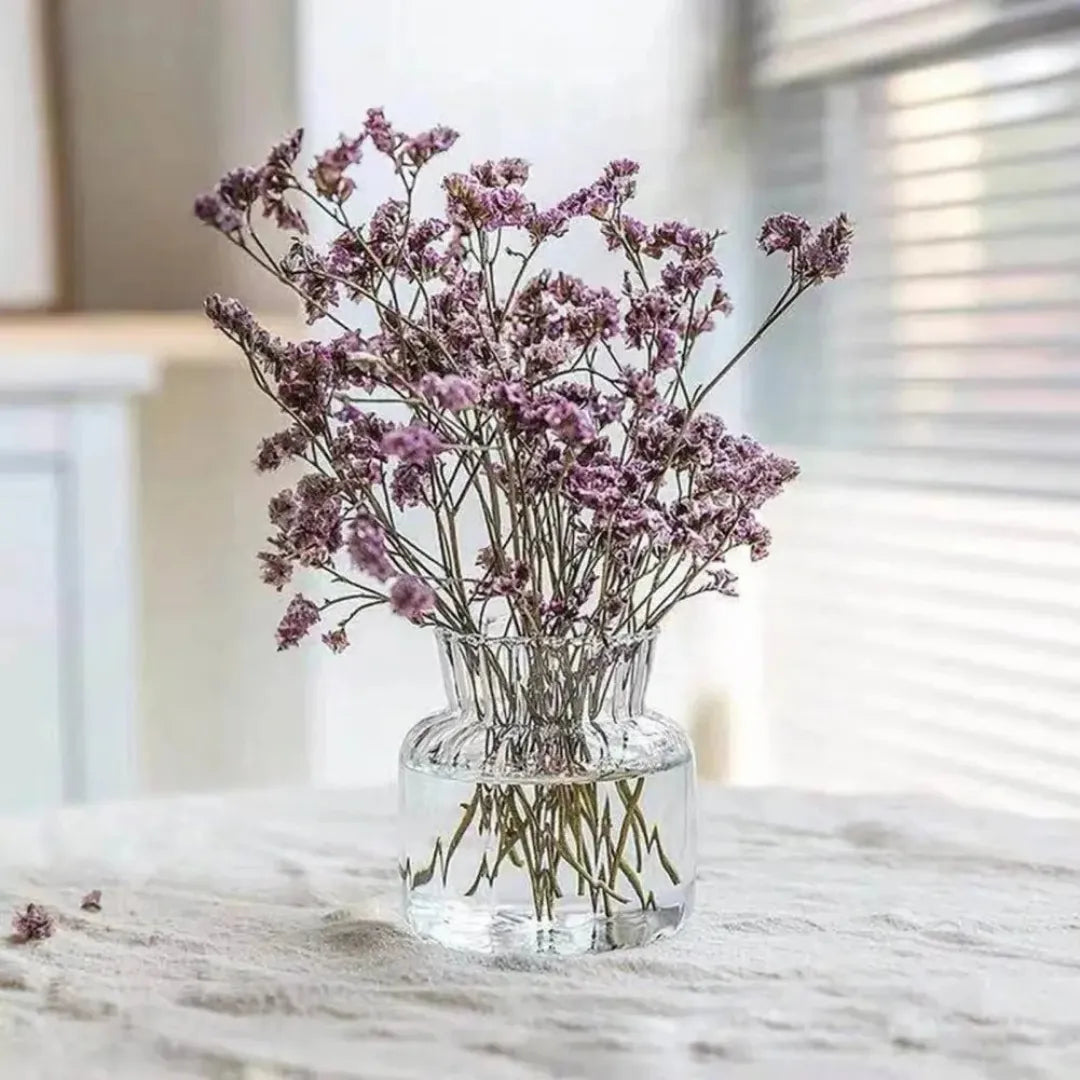 Vaso de Flores Vidro Transparente