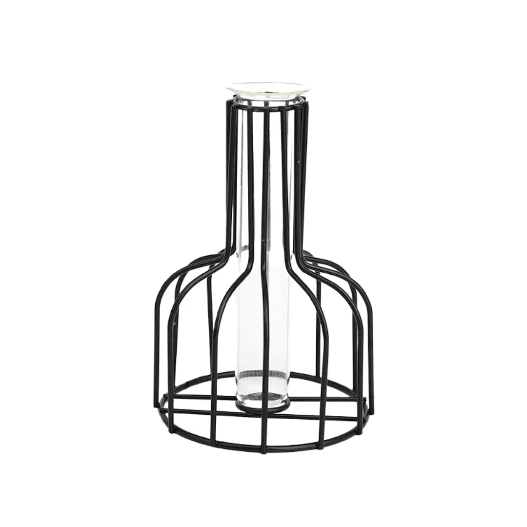 Vaso de Planta Hidropônico de Ferro para Decoração